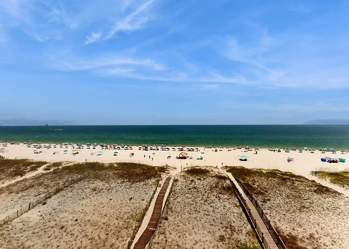 Beachfront Corner W A Furnished Balcony Shared Pool & Grilling Area * Gulf Shores